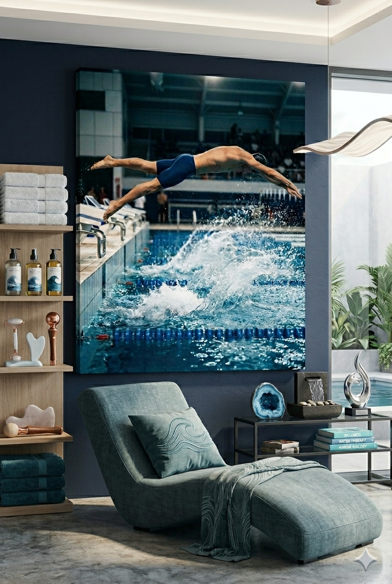 Shepherd hills amber canvas wall art displayed in a warm, welcoming home showing art as a meaningful gift